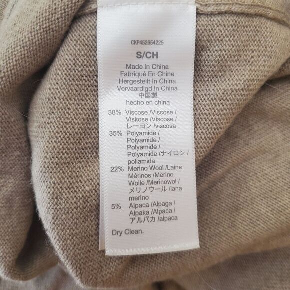 Madewell Beige Wool Blend Sweater Size Small - Picture 7 of 7